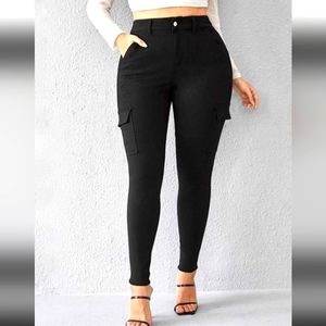 Shein black jeans pants size 4x